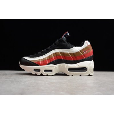 Nike Air Max 95 Siyah / Kahverengi / Kırmızı Koşu Ayakkabısı Türkiye - 4A903URY